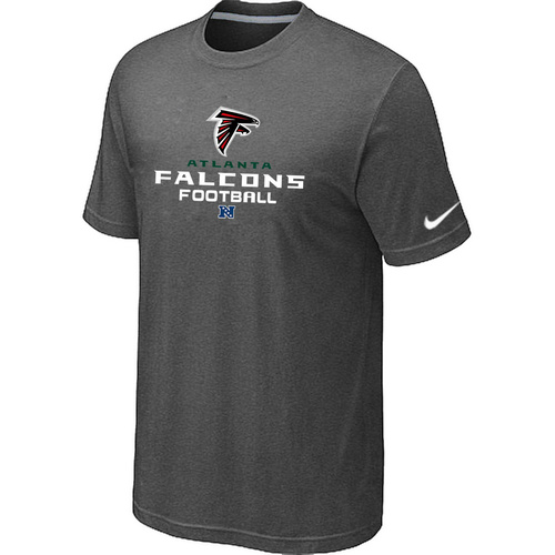 Nike Atlanta Falcons Critical Victory NFL T-Shirt - Dark Grey